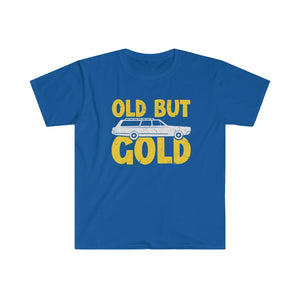 Printswear Gift for dad, Gold but old shirt, birthday gift for grandpa Dad uncle old shirt Unisex Softstyle T-Shirt
