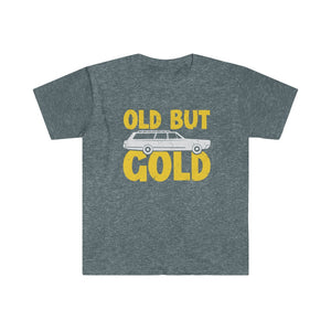 Printswear Gift for dad, Gold but old shirt, birthday gift for grandpa Dad uncle old shirt Unisex Softstyle T-Shirt