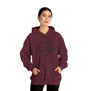 Hockey mom life, life of hockey mom Unisex Heavy Blend™ Hooded Sweatshirt