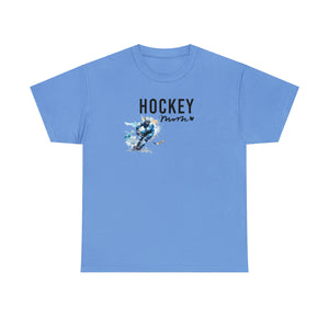 Hockey mom, Mom Hockey, Hockey gift for coach, mom love hockeyvUnisex Heavy Cotton Tee