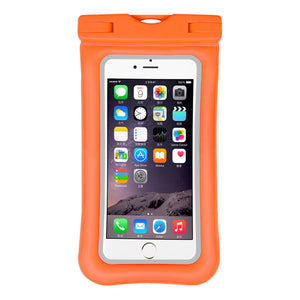 Touch screen waterproof mobile phone bag