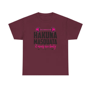 Hakuna Gym Shirt, Fitness shirt Unisex Heavy Cotton Tee