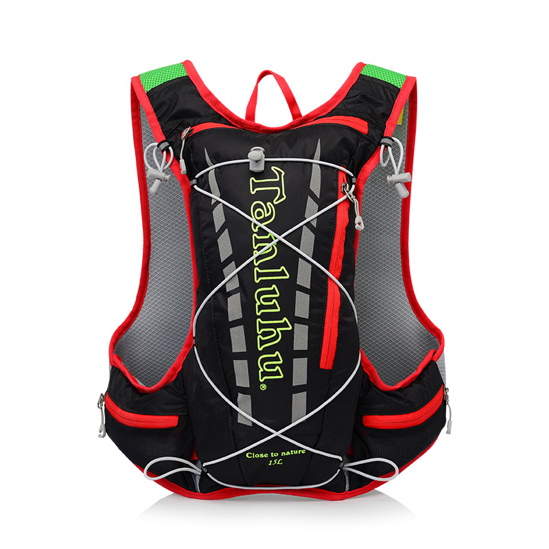 Lightweight Running Hydration Vest Backpack 15L Outdoor Trail Running Marathon Cycling Hiking Climbing Outdoor Sport Bag Pack XL