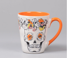 Load image into Gallery viewer, Skull Cup Creative Ceramic Mug Personality Couple Cup Large Capacity Drinking Cup Home Coffee Cup Tea Cup
