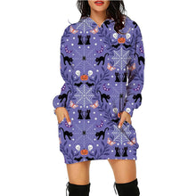 Load image into Gallery viewer, Halloween Print Long Hoodie With Pockets Sweater Long Sleeve Clothes Women
