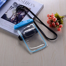 Load image into Gallery viewer, Transparent Mobile Phone Waterproof Bag

