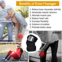 Load image into Gallery viewer, Electric Infrared Heating Knee Massager Wrap Elbow Joint Support Vibration Therapy Physiotherapy Machine Pain Relief Massageador

