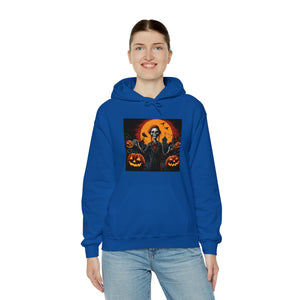 Unisex Halloween hoodie, halloween gift hoodie, halloween scary hoodie  Heavy Blend™ Hooded Sweatshirt