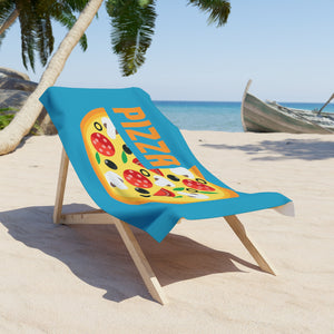 Beach pizza Towel, beach pizza towel