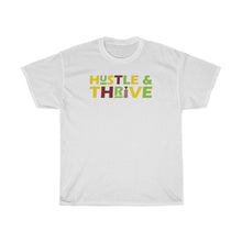 Load image into Gallery viewer, Hustle shirt, Thrive shirt, Hustle &amp; thrive shirt, inspirational shirt Unisex Heavy Cotton Tee

