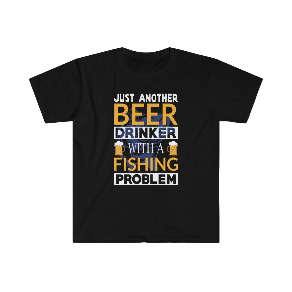 Printswear daddy birthday beer card, gift for dad grandpa, fathers day gift shirt, birthday shirt gift,Unisex Softstyle T-Shirt