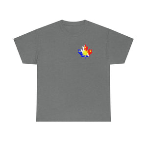Printswear Men Canadian Philippine flag shirt, Canadian Flag Philippines shirt Flag Unisex Heavy Cotton Tee