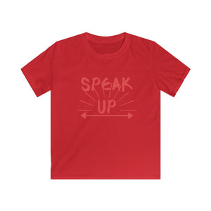 Speak Up Kids Softstyle Tee