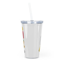 Load image into Gallery viewer, Printswear Summer drink tumbler, beach tumbler, summer tumbler, birthday gift idea, gift for mom sister aunt Plastic Tumbler with Straw
