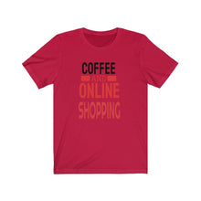 Load image into Gallery viewer, COFFEE Unisex Jersey Short Sleeve Tee
