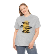 Load image into Gallery viewer, Printswear Classic car shirt, not old classic shirt, vintage car shirt, birthday gift for dad uncle grandpa Unisex Heavy Cotton Tee
