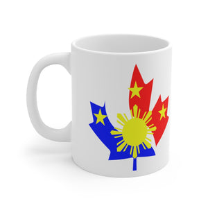 Printswear Philippine Mug, Canadian flag mug, Mug flag gift idea Canadian flag mug Ceramic Mugs (11oz\15oz\20oz)