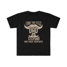 Load image into Gallery viewer, Printswear Personalized T shirt, Fathers day gift, Gift for dad grandpa and papa, Birthday gift, Christmas day Unisex Softstyle T-Shirt

