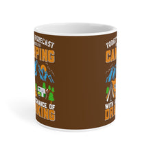Load image into Gallery viewer, Printswear Camping mug, summer camping mug, camping in the woods mug, gift mug for camping Ceramic Mugs (11oz15oz20oz)
