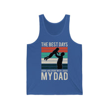 Load image into Gallery viewer, Printswear Personalized for dad, Fathers day, Birthday day for dad, Christmas for dad, Grandpa, papa,Unisex Jersey Tank
