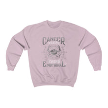 Load image into Gallery viewer, Prinstwear Personalized T shirt,Horoscope T shirt, gifts for Mom dad, Couple on Birthdays,Cancer Zodiac sign, Birthday gift idea,Unisex Heavy Blend™ Crewneck Sweatshirt

