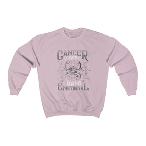 Prinstwear Personalized T shirt,Horoscope T shirt, gifts for Mom dad, Couple on Birthdays,Cancer Zodiac sign, Birthday gift idea,Unisex Heavy Blend™ Crewneck Sweatshirt