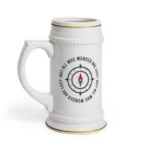 Not all who wonder mug, Summer mug, Fathers day gift,Stein Mug