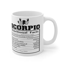 Load image into Gallery viewer, Printswear Personalized Scorpio mug, Gifts for birthday, anniversary, sister brother Christmas gifts Ceramic Mugs (11oz\15oz\20oz)
