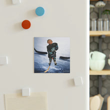 Load image into Gallery viewer, Personalized Picture Square Magnet, Picture magnet, Invitation Magnet
