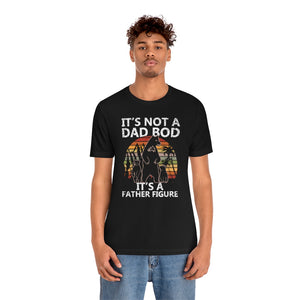 Printswear Personalized T shirt, gift for papa, grandpa dad, Birthday gift idea for dad, step dad, father figure dad,Unisex Jersey Short Sleeve Tee