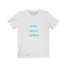 Load image into Gallery viewer, SHINE BRIGHT Unisex Jersey Short Sleeve Tee
