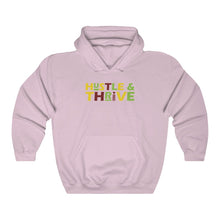 Load image into Gallery viewer, Hustle hooded, Thrive sweatshirt, Hustle &amp; thrive shirt,Unisex Heavy Blend™ Hooded Sweatshirt

