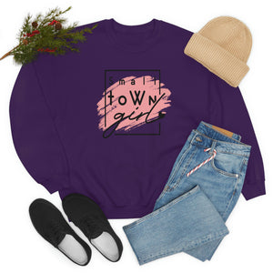 Small town girl, gift for friend, friends gift idea, town girl Unisex Heavy Blend™ Crewneck Sweatshirt