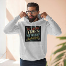 Load image into Gallery viewer, 65 years birthday hoodie, gift 65 years anniversary, 65 years birthday party, 1958 years of awesome Unisex Premium Pullover Hoodie
