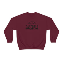 Load image into Gallery viewer, Baseball mom, Baseball Mom gift, summer baseball game shirt, Unisex Heavy Blend™ Crewneck Sweatshirt
