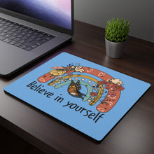 Load image into Gallery viewer, Printswear Mouse Pad gift idea, believe in yourself mouse pad, birthday gift idea, teacher gift Rectangular Mouse Pad
