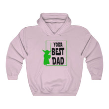 Load image into Gallery viewer, YOda best dad, Birthday Dad Gift, Valentines gift, fathers day gift,Unisex Heavy Blend™ Hooded Sweatshirt
