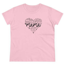 Load image into Gallery viewer, Mom&#39;s gift, Grandma gift, Mothers day gift, Happy Mothers day gift Women&#39;s Midweight Cotton Tee

