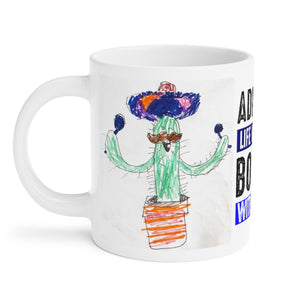 Printswear Son drawing, Gift idea mug, Funny mug gift, Drawing mug funny mug Ceramic Mugs (11oz15oz20oz)