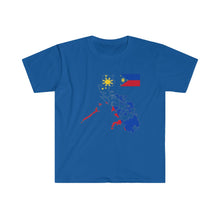 Load image into Gallery viewer, Philippines flag shirt, Shirt of Philippine Flag, Shirt for Filipino Unisex Softstyle T-Shirt
