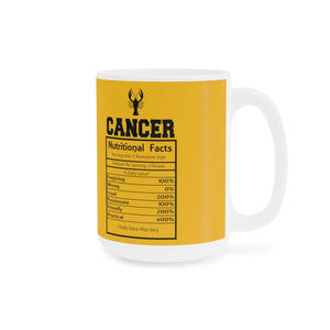 Printswear Cancer zodiac Mug gift, Birthday gift idea for july horoscope sign zodiac Mug Ceramic Mugs (11oz\15oz\20oz)