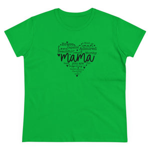 Mom's gift, Grandma gift, Mothers day gift, Happy Mothers day gift Women's Midweight Cotton Tee