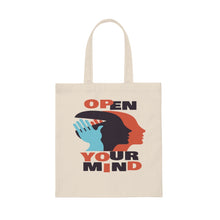 Load image into Gallery viewer, Open Canvas Tote Bag
