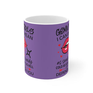 Printswear Personalized Mug, Gifts for Birthday, anniversary, officemate gift idea, Gemini zodiac sign gift Ceramic Mugs (11oz\15oz\20oz)