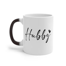 Load image into Gallery viewer, Printswear Hubby mug, Wedding mug Hubby gift, Weeding gift idea mug, Color Changing Mug

