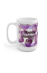 Happy Mother’s day Ceramic white 15oz mug