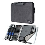 iCozzier 11.6/13/15.6 Inch Handle Electronic accessories  Laptop Sleeve Case Bag Protective Bag for 13" Macbook Air/Macbook Pro