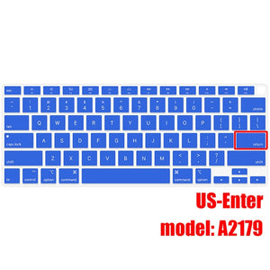 New For air13 A2179 For Apple laptop keyboard cover silicone protective cover 2020 Air13 keyboard case For mac accessories case