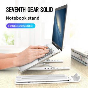 Foldable Adjustable Laptop Tablet Stand Non-Slip Desktop Holder Mounts Laptop Accessories For Macbook Pro Air Notebook Stand