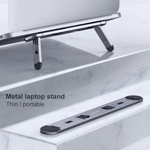 Oatsbasf Laptop stand suporte notebook tablet accessories macbook pro stand Mini Foldable laptop Portable holder Cooling stand